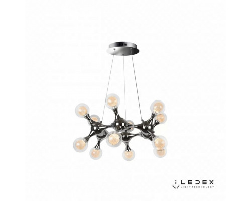 Подвесная люстра iLedex Blossom C4465-12R CR