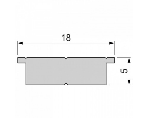 Профиль накладной Deko-Light T-01-15 970764