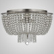 Потолочная люстра Imperiumloft Jacqueline Clear Flush-Mount Crystal 40.1899