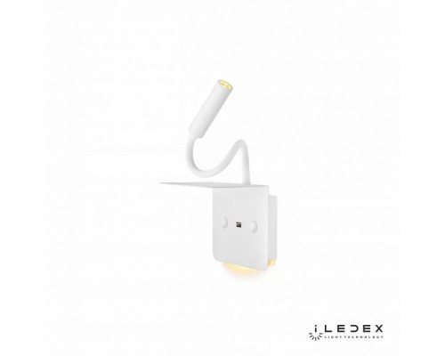 Бра с полкой iLedex Support 7031C WH