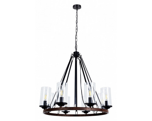 Подвесная люстра Arte Lamp Dalim A7014SP-8BK