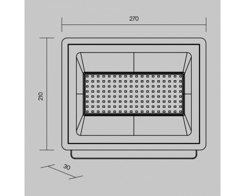 Настенно-потолочный прожектор Maytoni Flood FL001-L100B4K