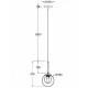 Подвесной светильник Maytoni Basic form MOD521PL-01G1