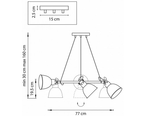 Подвесная люстра Lightstar Acrobata 761164