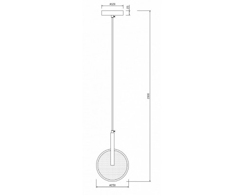 Подвесной светильник Freya Nova FR6002PL-L15BS