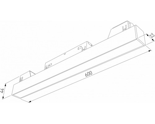 Встраиваемый светильник Elektrostandard Slim Magnetic a062333