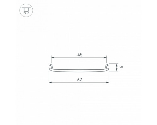 Рассеиватель Arlight STRETCH 040822