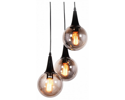 Подвесной светильник LUMINA DECO Rocherro LDP 11191-3 BK