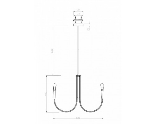 Люстра на штанге Freya Branches FR5253PL-06N