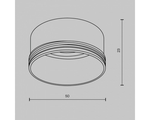 Кольцо декоративное Maytoni Focus LED RingM-12-W