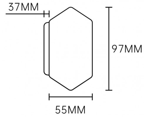 Накладной светильник Escada 30004LED 30004P/03LED