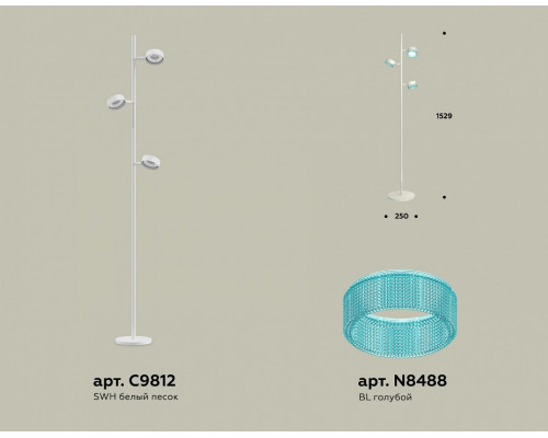 Торшер Ambrella Light XB XB9812251