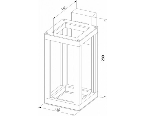 Светильник на штанге Elektrostandard Frame a051855