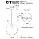 Подвесной светильник Citilux Томми CL102631