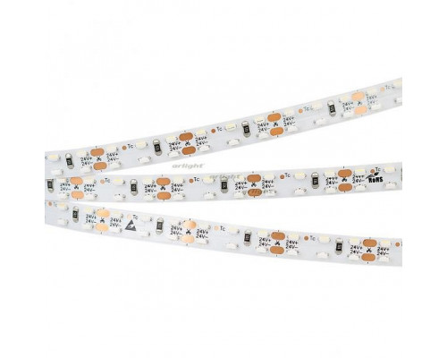 Лента светодиодная Arlight RS 2-5000 24V Warm3000 2x2 8mm (3014, 240 LED/m, LUX) 024466