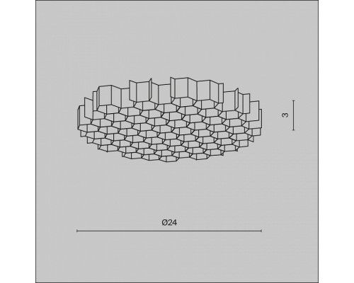 Сотовый фильтр Maytoni Focus T HoneyComb-D24