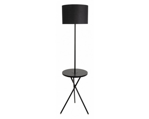 Торшер с полкой Arte Lamp Combo A2070PN-1BK