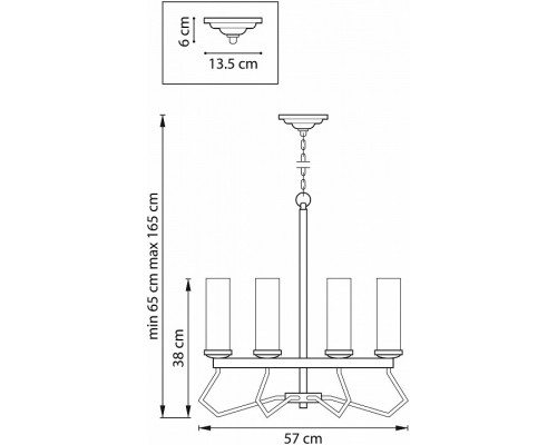 Подвесная люстра Lightstar Flume 723065