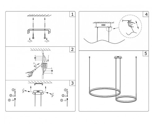 Подвесной светильник Kink Light Тор 08219,33P(3000K)