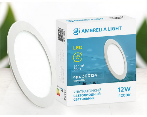 Встраиваемый светильник Ambrella Light DLR 300124