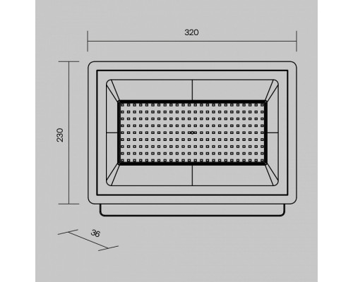 Настенно-потолочный прожектор Maytoni Flood FL001-L150B6K