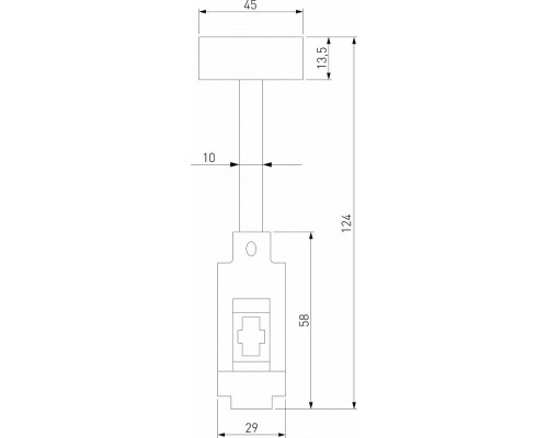 Основание на штанге Elektrostandard Esthetic Magnetic a065434