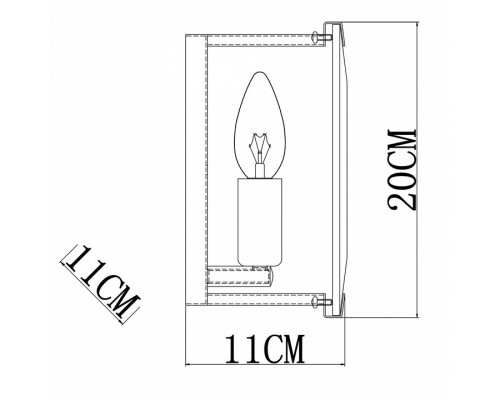 Бра Divinare Ostin 1100/02 AP-1