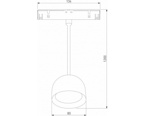 Подвесной светильник Elektrostandard Slim Magnetic a065481