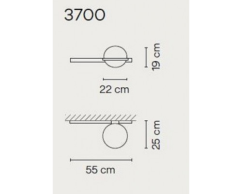 Бра Imperiumloft Palma 22,93726