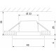 Встраиваемый светильник Elektrostandard 15271/LED a056027