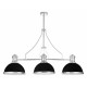 Светильник на штанге LUMINA DECO Ettore LDP 710-3 BK+CHR