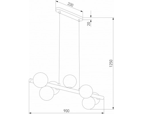 Подвесной светильник TK Lighting Estera Wood 10272 Estera Wood