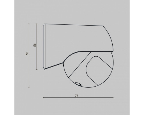 Датчик движения и освещенности Maytoni Датчики движения и освещенности SI-01