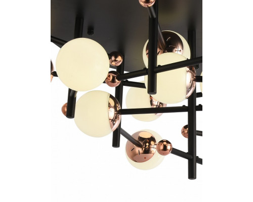 Потолочная люстра Natali Kovaltseva LOFT LED LED LAMPS 81344 GOLD BLACK