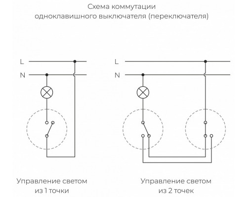 Выключатель одноклавишный без рамки Werkel Ретро бронзовый W5712012