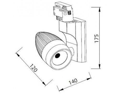 Светильник на штанге Horoz Electric Venedikt-23 HRZ00000868