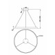 Подвесной светильник Maytoni Rim MOD058PL-L54BSK