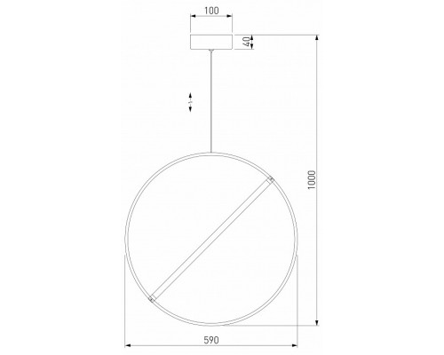 Подвесной светильник Eurosvet Element 90282/1 хром