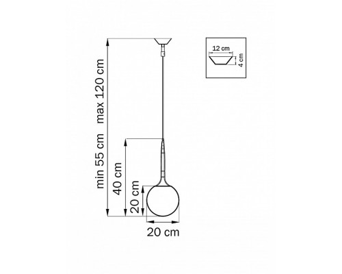 Подвесной светильник Lightstar Globo 803110