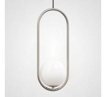 Подвесной светильник Imperiumloft Matthew Mccormick Hoop Silver Mila Pendant HOOP-B01