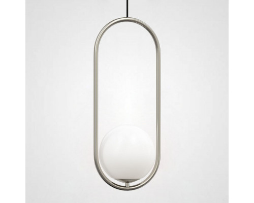 Подвесной светильник Imperiumloft Matthew Mccormick Hoop Silver Mila Pendant HOOP-B01