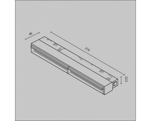 Встраиваемый светильник Maytoni Parete TR106-4-12W-DS-B