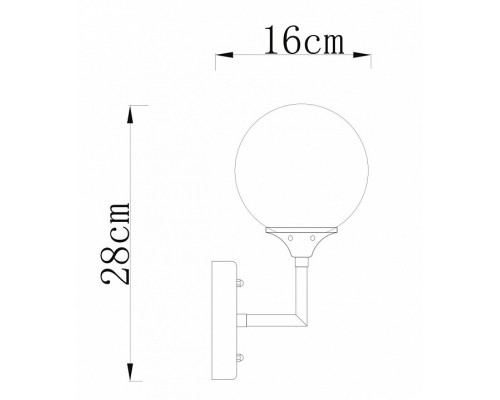 Бра Arte Lamp Marco A2703AP-1SG