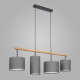 Подвесной светильник TK Lighting Deva 4458 Deva Graphite