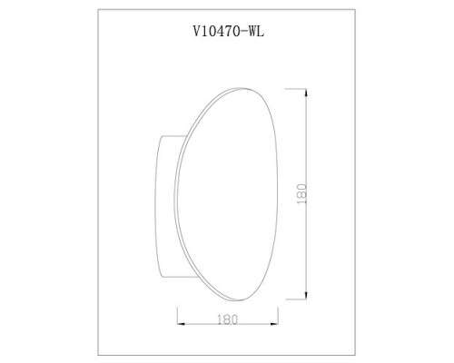 Накладной светильник Moderli Parma V10470-WL