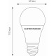 Лампа светодиодная Elektrostandard Classic LED E27 10Вт 4200K a048523