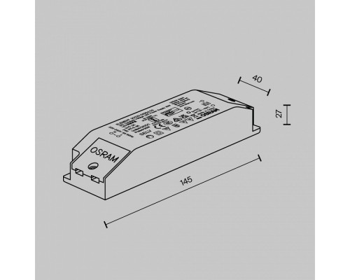 Блок питания Maytoni Power Supply Flarity 30/220-240/24 G2