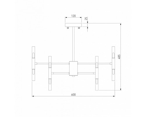 Люстра на штанге Bogate's Bastone 345 Smart