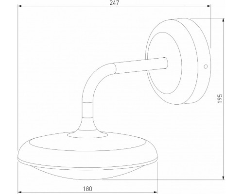 Светильник на штанге Elektrostandard Portal a063025