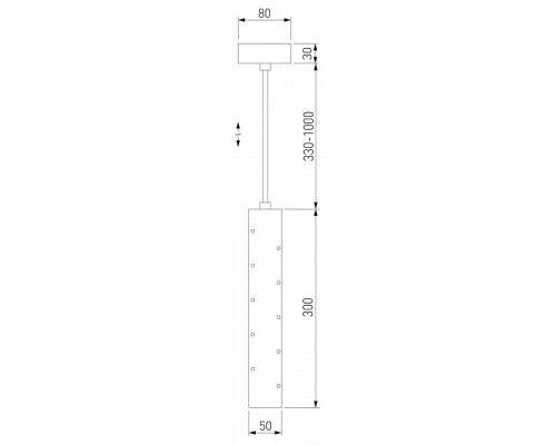 Подвесной светильник Elektrostandard Bong a055666